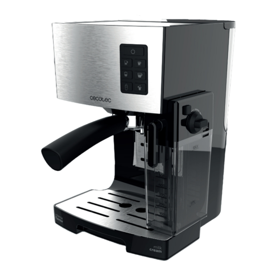 Cecotec Cumbia Power Instant-ccino 20 Chic Serie Bianca Cafetera