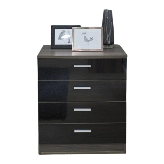 BIG FURNITURE WAREHOUSE MELBOURNE GMEL04CBWN ASSEMBLY INSTRUCTIONS