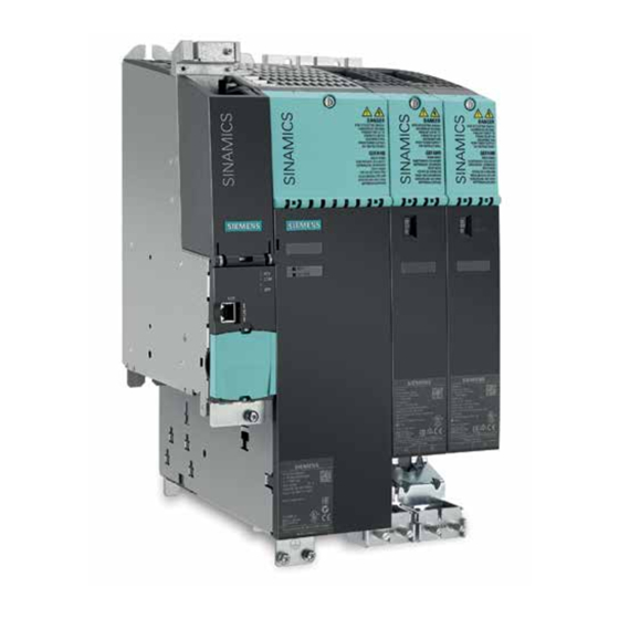 SIEMENS SINAMIC S120 EQUIPMENT MANUAL Pdf Download | ManualsLib