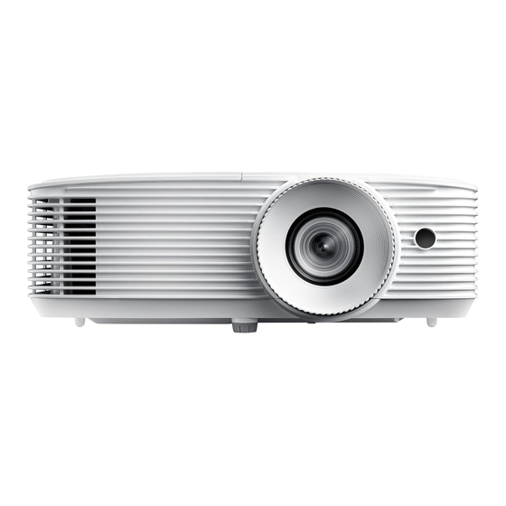 Optoma HD27e Manual
