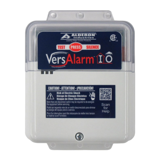Alderon Industries VersAlarm I/O Manuals