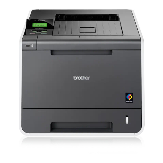 Brother HL-4150CDN User Manual