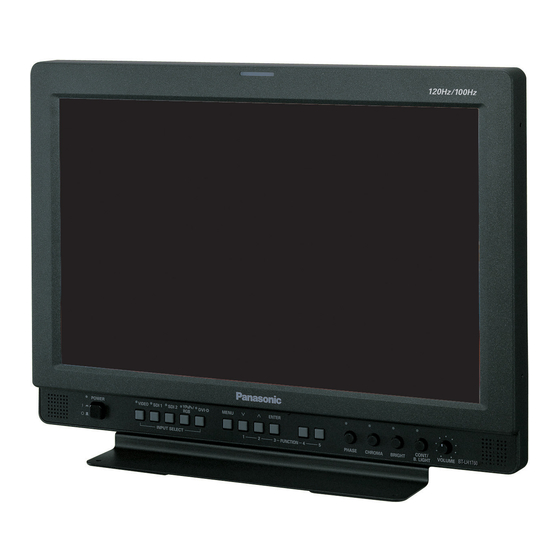 Panasonic BT-LH1710P Operating Instructions Manual