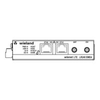 Wieland wienet LTE LR240 Operation Instruction