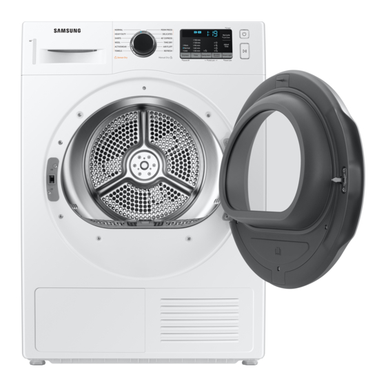 Samsung DV25B6800HW/AC User Manual