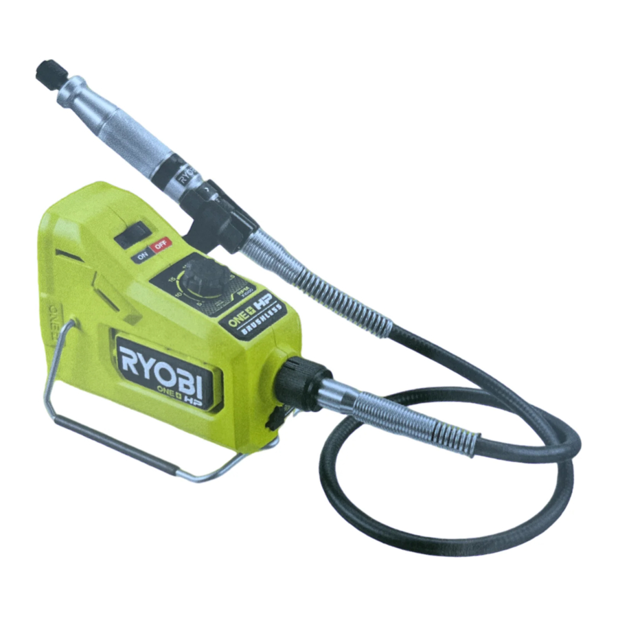 Ryobi PBLRT01 - 18V BRUSHLESS ROTARY TOOL Manual