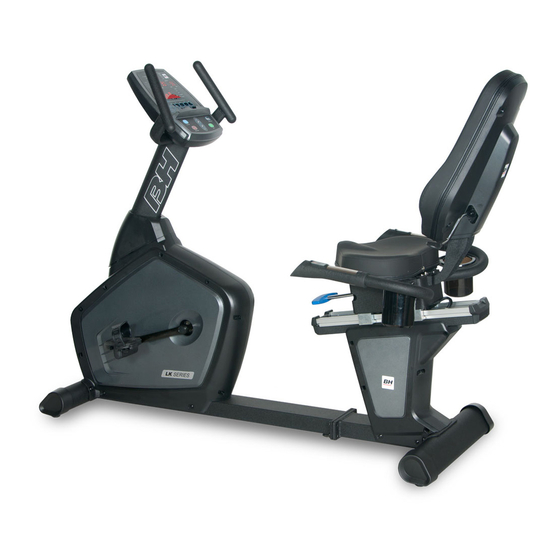 BH FITNESS LK500R Owner's Manual