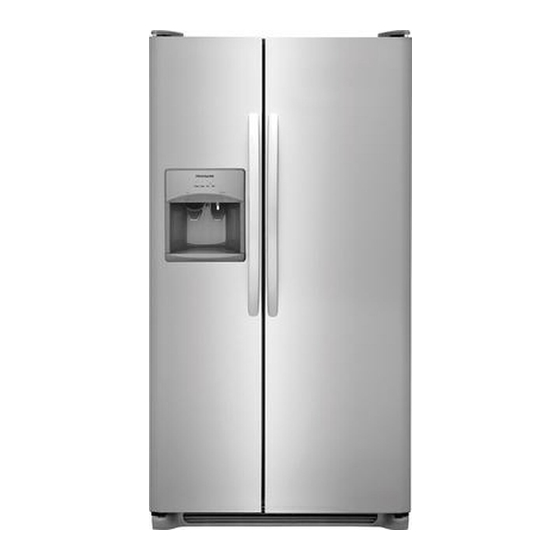 CROSLEY SIDE BY SIDE REFRIGERATOR USE & CARE MANUAL Pdf Download