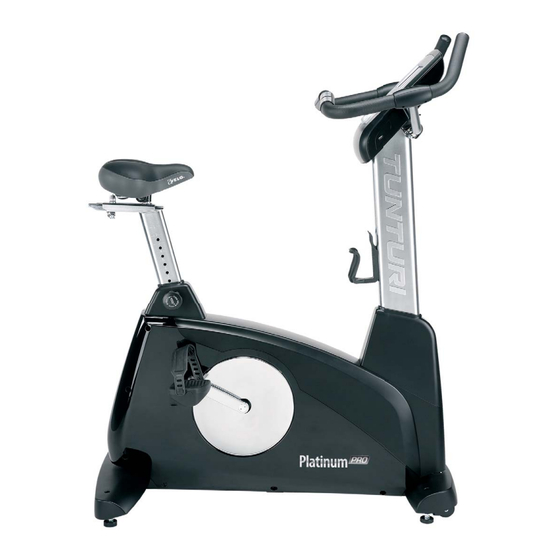 Tunturi Platinum Pro User Manual