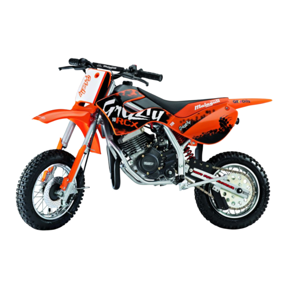 Malaguti Grizzly Minicross RCX/10 50CC Service Manual