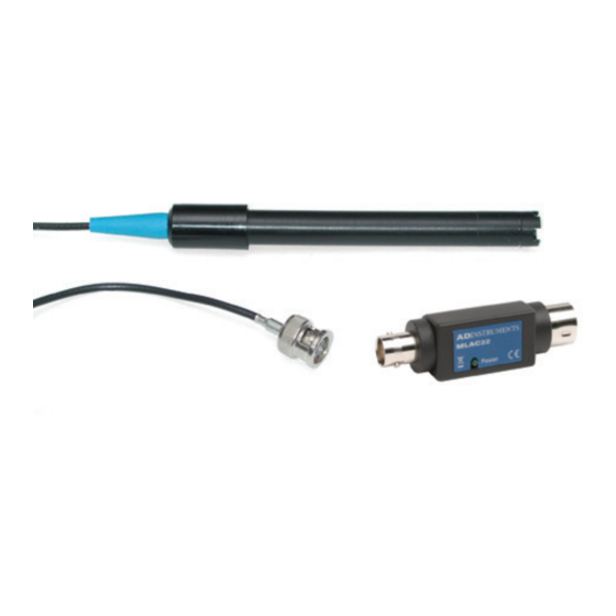 ADInstruments Transducer Series Quick Start Manual