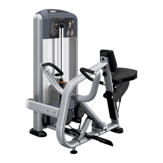 Precor DSL Seated Row Getting Started Manual
