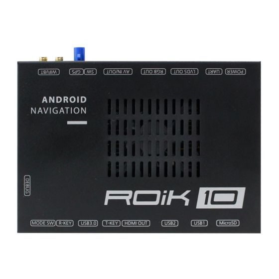 KAP ROiK-10 Instruction Manual
