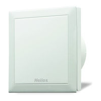Helios MiniVent M1 Installation And Operating Instructions Manual