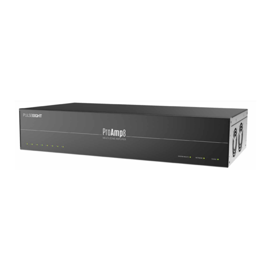 Pulse-Eight ProAmp8 Manuals