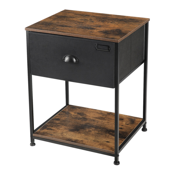 SONGMICS VASAGLE LVT020B01 INSTRUCTIONS MANUAL Pdf Download ManualsLib