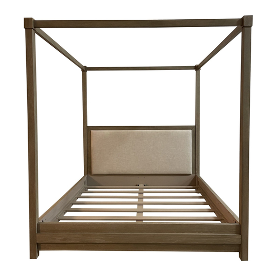 RH STACKED CANOPY BED INSTRUCTIONS Pdf Download | ManualsLib