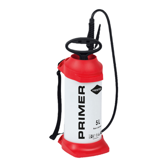 MESTO PRIMER INSTRUCTIONS FOR USE MANUAL Pdf Download ManualsLib