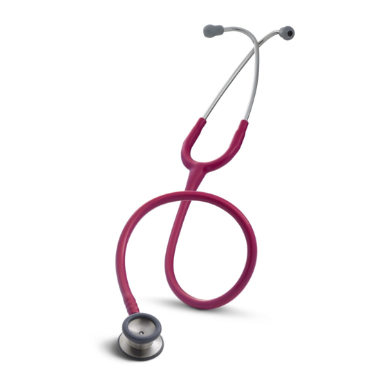 3M LITTMANN MASTER CLASSIC II INSTRUCTIONS FOR USE Pdf Download