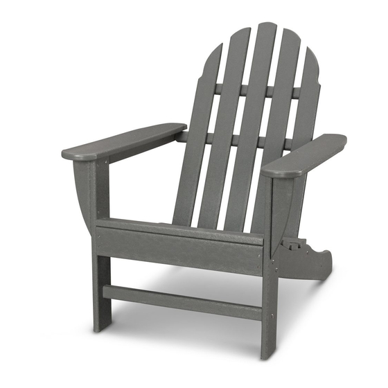 POLYWOOD AD4030 ASSEMBLY INSTRUCTIONS Pdf Download ManualsLib