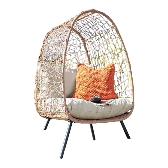 N BROWN GROUP BALI EGG POD CHAIR ASSEMBLY INSTRUCTIONS Pdf Download ManualsLib