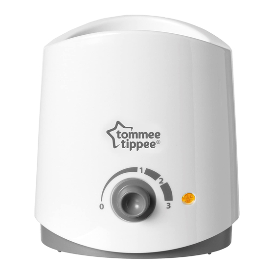 Tommee tippee bottle store warmer instruction manual