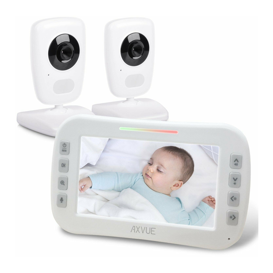 Axvue E662 Video Baby Monitor 2.8" LCD Screen and 2 Camera 