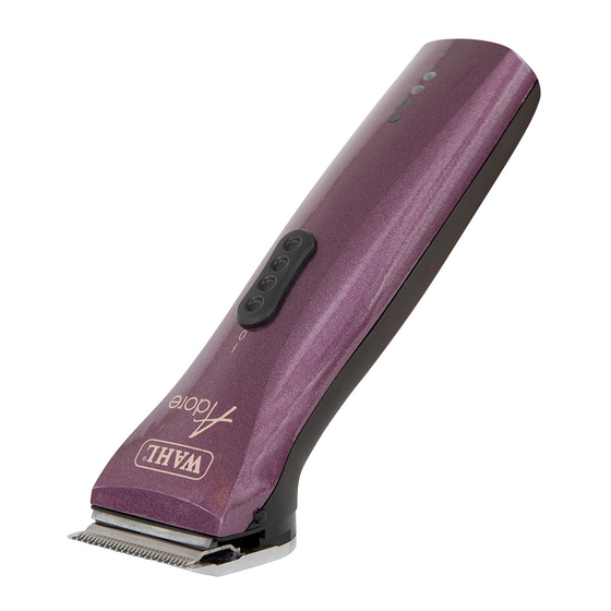 WAHL ADORE 1872 OPERATING MANUAL Pdf Download ManualsLib