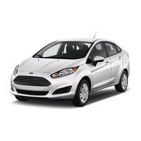 Ford 2016 FIESTA Quick Reference Manual