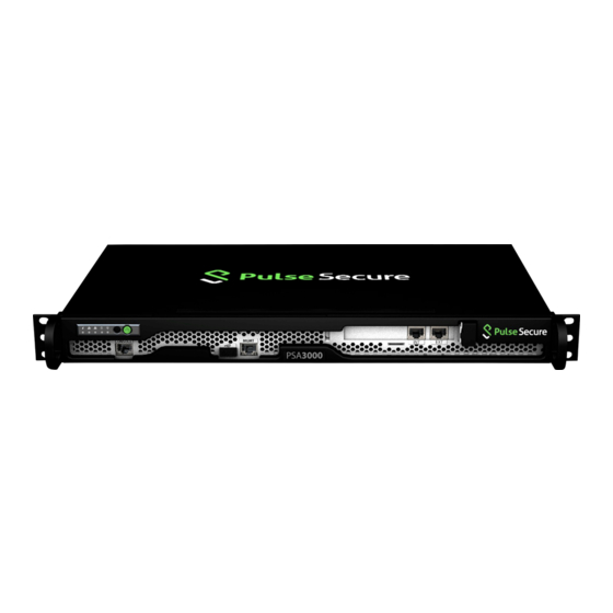Pulse Secure PSA3000 Hardware Manual