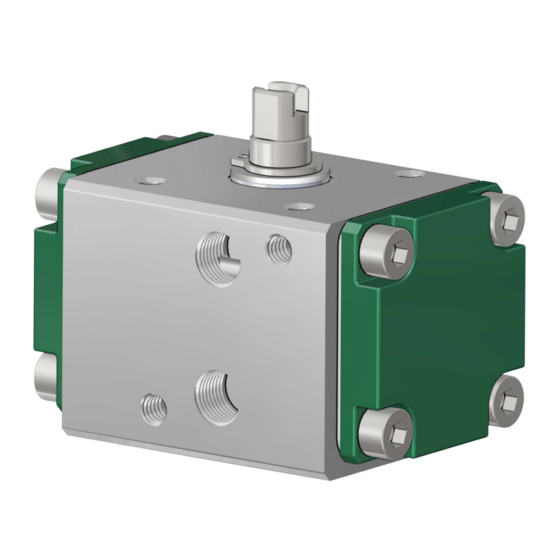 ACTUATECH GD08 Pneumatic Actuator Manuals