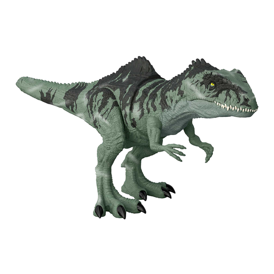Mattel JURASSIC WORLD GYC94 Instructions