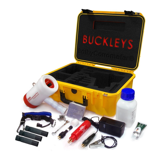 Buckleys BATHYCORROMETER Instruction Manual