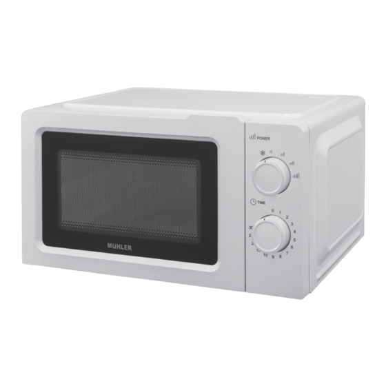 MUHLER MO-5001 Instruction Manual