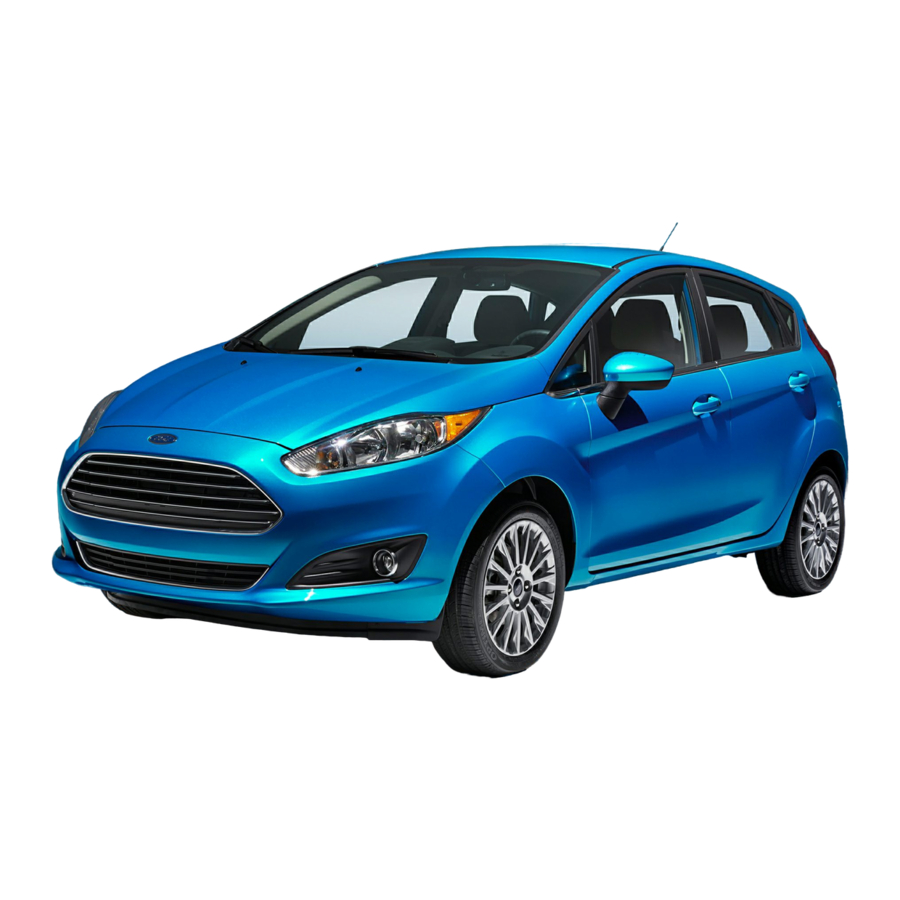 Ford Fiesta 2016 Manual