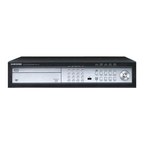 Samsung SHR-5082 User Manual