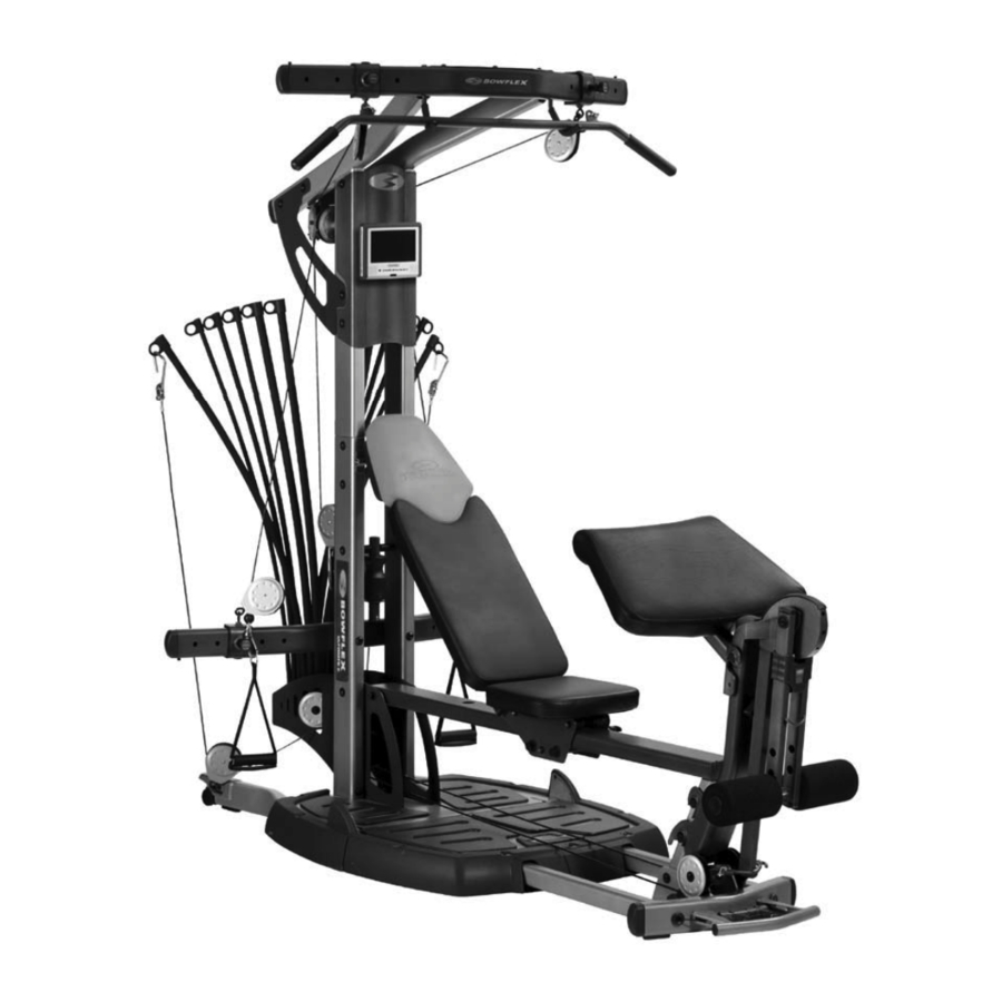 Bowflex Ultimate 2 Assembly Instructions Manual