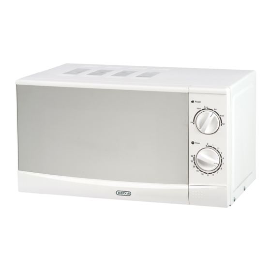 Defy DMO 348 White Owner's Manual