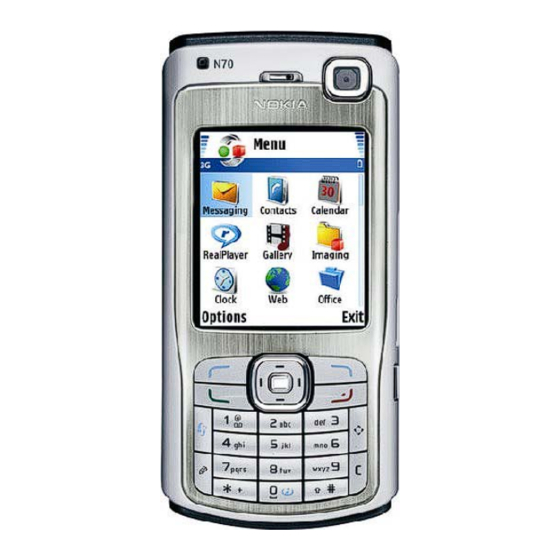 Nokia N70 RM-84 Manuals