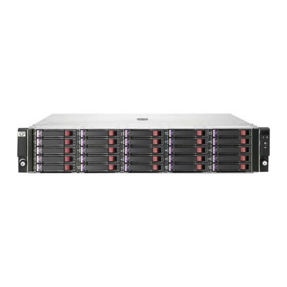 HP StorageWorks D2600 User Manual