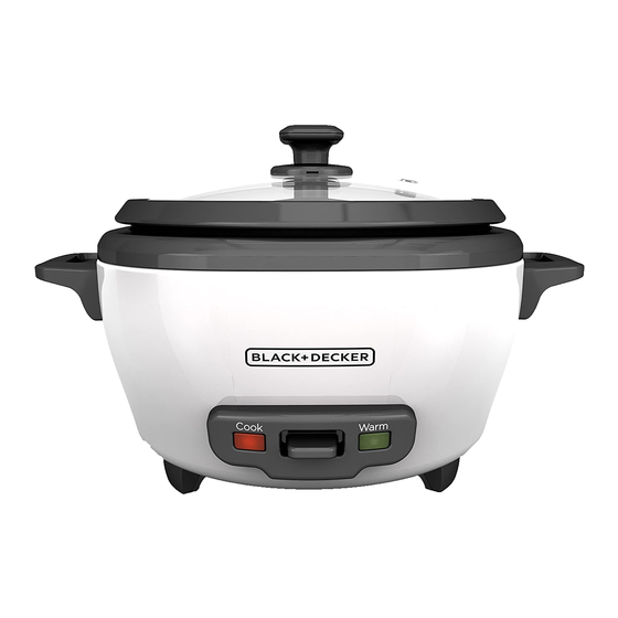BLACK+DECKER RC506 USE AND CARE MANUAL Pdf Download ManualsLib