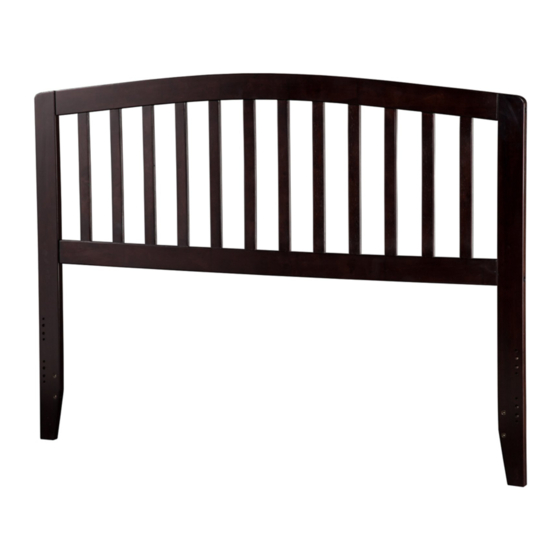 ATLANTIC FURNITURE RICHMOND HEADBOARD ASSEMBLY INSTRUCTIONS Pdf
