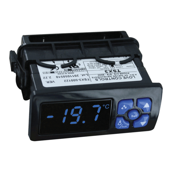 LOVE CONTROLS TSX3 SERIES SPECIFICATIONS-INSTALLATION AND OPERATING ...