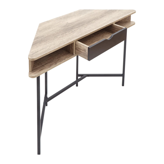 TELFORD CORNER DESK ASSEMBLY INSTRUCTIONS MANUAL Pdf Download ManualsLib