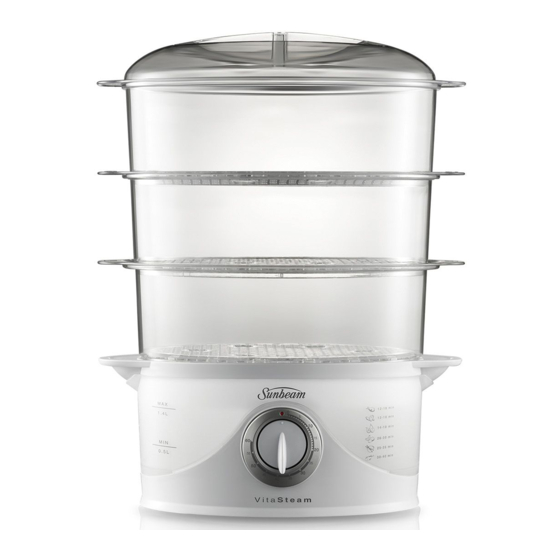 sunbeam 2 tier food steamer