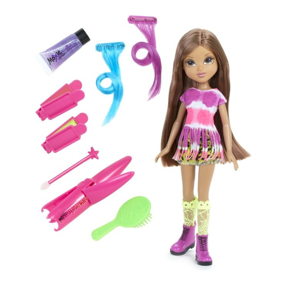 MGA ENTERTAINMENT MOXIE GIRLZ MAGIC HAIR QUICK START MANUAL Pdf ...