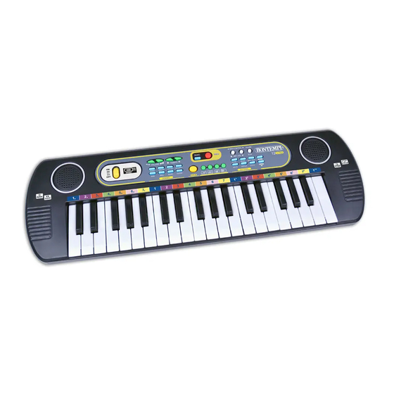 BONTEMPI MUSIC ACADEMY GENIUS 12 3780 OWNER'S MANUAL Pdf Download