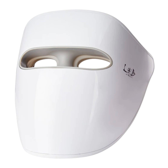 L(A)B Life + Beauty LED FACIAL MASK Manual