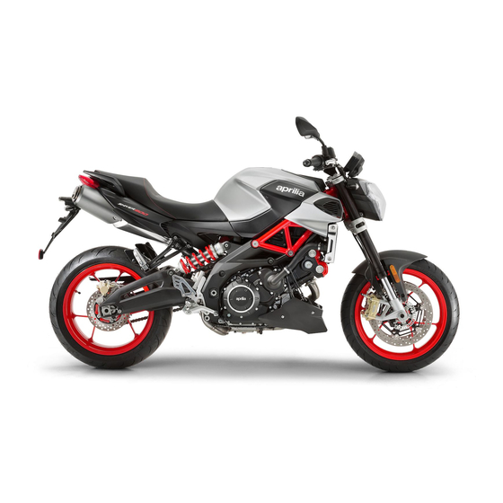 APRILIA SHIVER 900 Service Station Manual