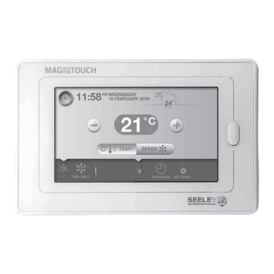SEELEY MAGIQTOUCH ORIGINAL INSTRUCTIONS MANUAL Pdf Download ManualsLib